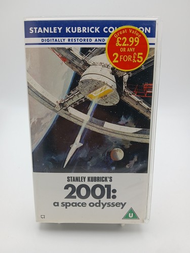 2001 space odyssey vhs - odyssey,