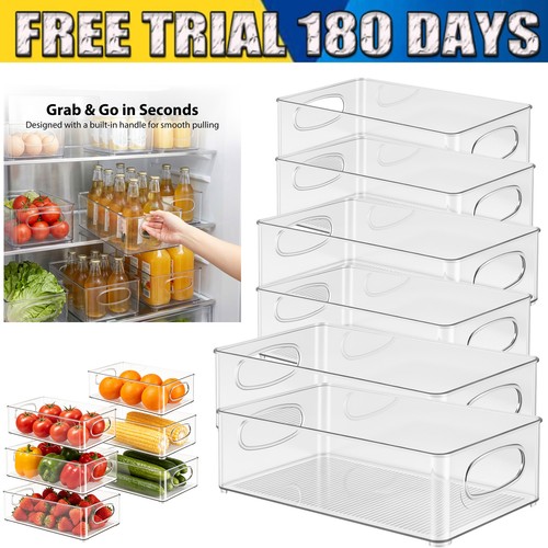 Pack clear fridge organiser - 6,