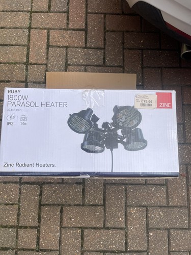 Electric parasol heater - electric,