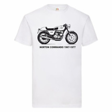 NORTON COMMANDO 1967-1977 Motorcycle T Shirt Small-2XL