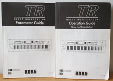 Korg TR MUSIC WORKSTATION Guides (Operation & Parameter)