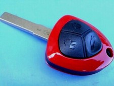 NEW 3 BUTTON REMOTE KEY CASE for FERRARI CALIFORNIA, 458, 599, FF WITH LOGO