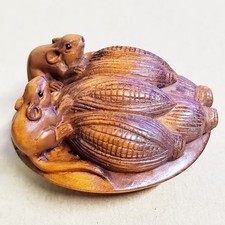 M8809 - 2" Hand Carved Boxwood