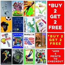 WORLD CUP POSTERS 1930 - 2026