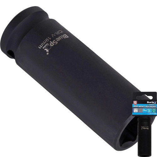 Bluespot 19mm deep - deep, socket