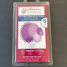 Spellbinders Lacey Ovales