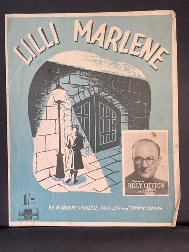 Lilli marlene vintage sheet - marlene,