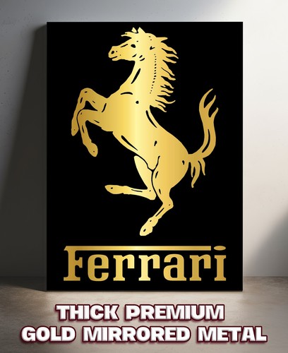 Ferrari premium gold - ferrari, mirrored