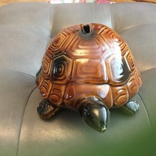 Vintage Arthur Wood Tortoise Money Box