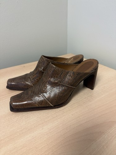 Antonio melani brown leather - brown,