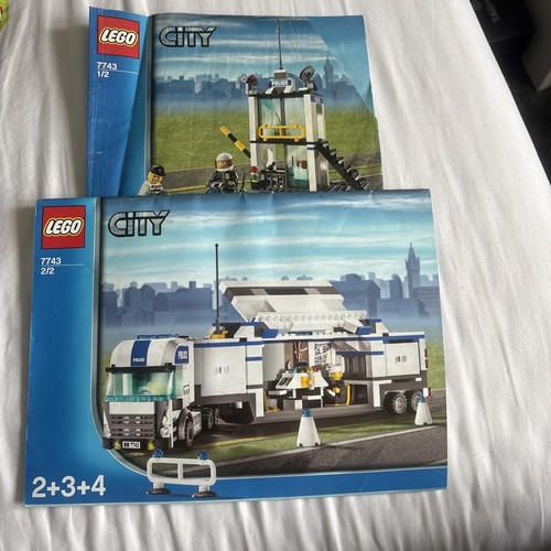 Lego city 7743 police command - 7743,