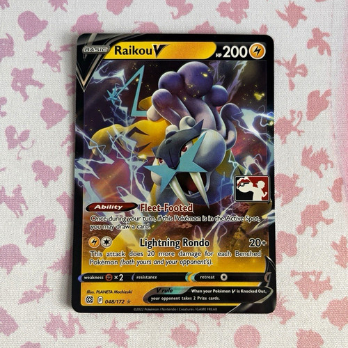 Pokémon tcg raikou 048 - tcg,