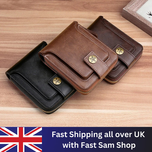 Mens wallet genuine - genuine, leather