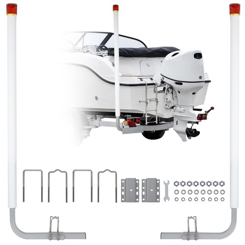 Boat trailer guide poles - trailer,