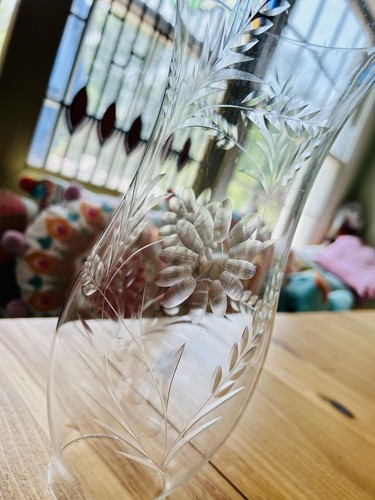 Antique hurricane glass oil - antique,