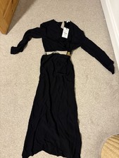 BNWT Zara black cutout