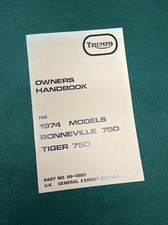 Triumph 750 Bonneville Tiger