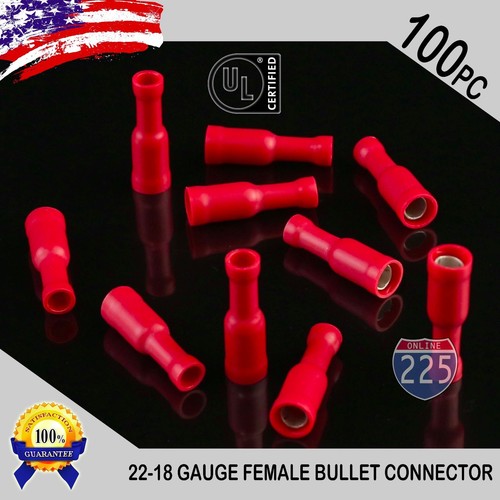 100 pack gauge red - 100, 22-18