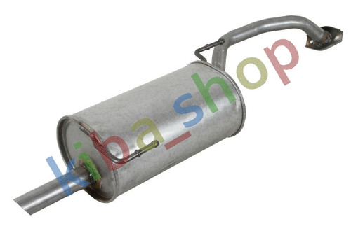 Exhaust system rear silencer - system,