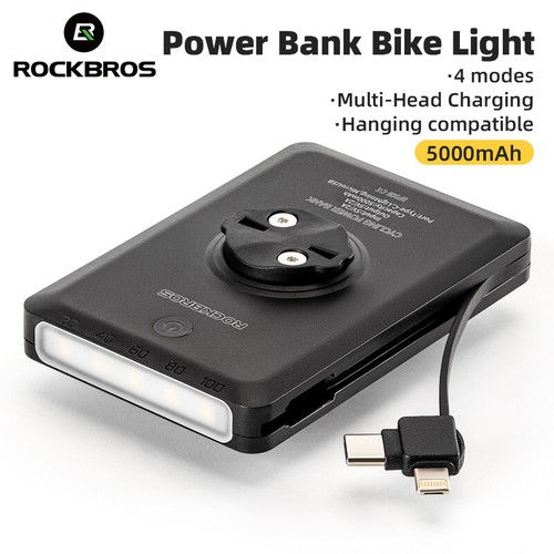 Rockbros bike light with - bike,