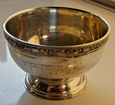 Viner Alpha Silver Plate bowl mark granted by The Cutlers Co 1836 2.5 inch tall