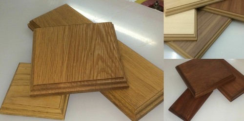 Wood display bases plaques - wood,