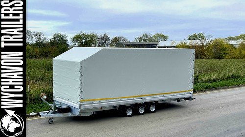 Box trailer flatbed car - box,