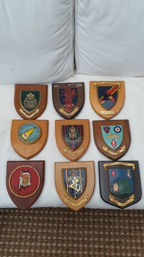 Vintage military shield - vintage,