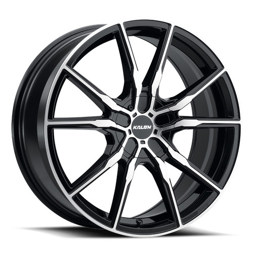One inch black alloy wheel - 18,