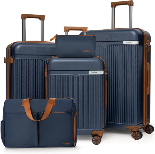 Piece luggage set with - luggage,