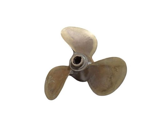 Antique bronze boat propeller - antique,