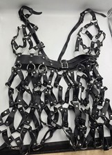 Womens Sexy Black  Harness
