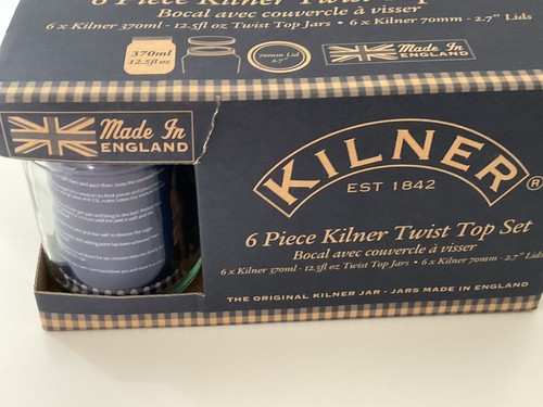 Set six kilner jars 370 - set,
