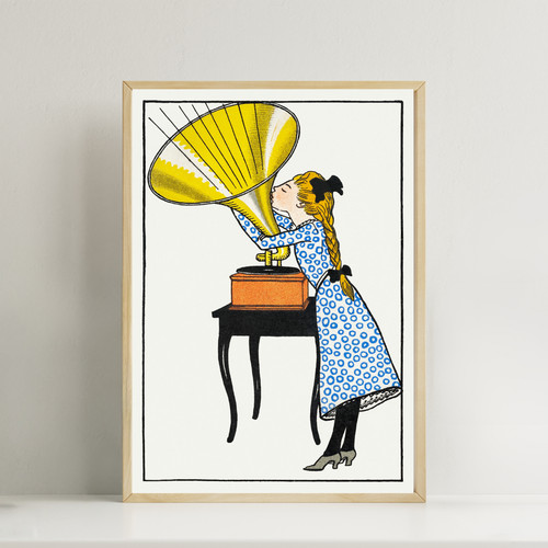 Caruso girl with a - girl,