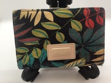 GRAFFITI RED LEATHER PURSE