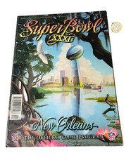 Super Bowl 31 Programme NFL