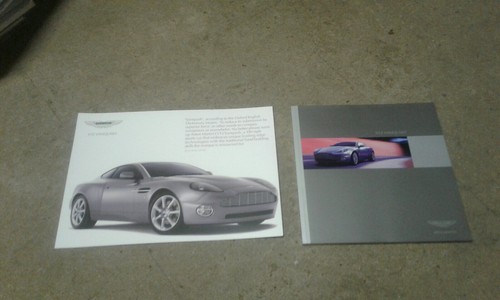 Aston martin vanquish sales