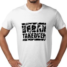 Urban takeover jungle drum and bass old school Micky Finn art print t-shirt tee