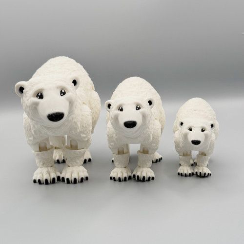 Polar bear flexible sensory - polar,