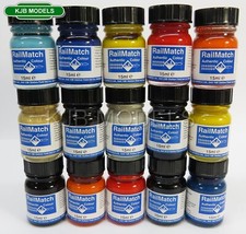 RailMatch 15ml Enamel Paints -