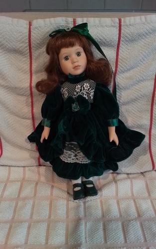 Porcelain doll - porcelain,