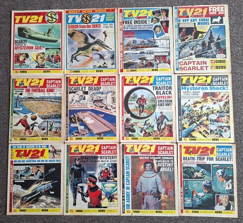 Tv21 comic x12 - tv21, (aug-dec