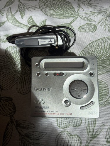 Sony g755 type - sony, minidisc