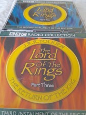 BBC Radio Collection Lord of The Rings Part 2 and Part 3 CD Audio Book