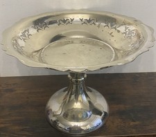 Vintage Silver Plated Footed