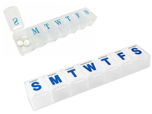 Standard day pill pot - standard,