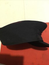 Vintage German Fire Brigade Dress Uniform Peaked hat size 58 ..Great Condition