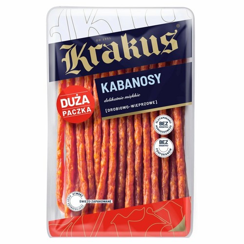 Krakus kabanos chicken pork - kabanos,