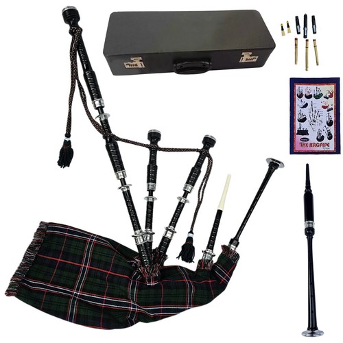 Scottish national bagpipe with - bagpipe,