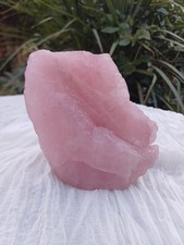 1240g Pink Rose Quartz Raw crystal Rock Minerals Specimen Natural 